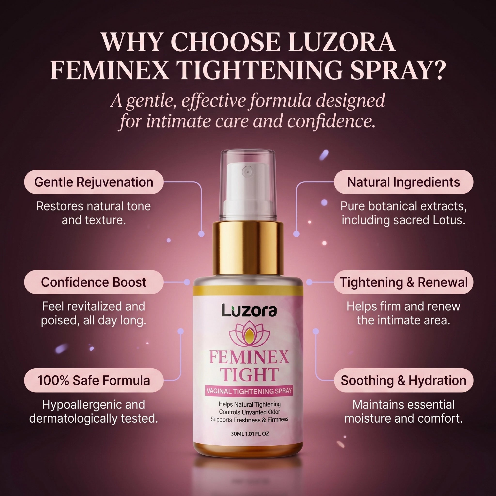 Intemate Tightning Care For Women - Femenix Tight